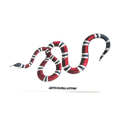 gucci snake sticker car|Gucci Snakes Stickers .